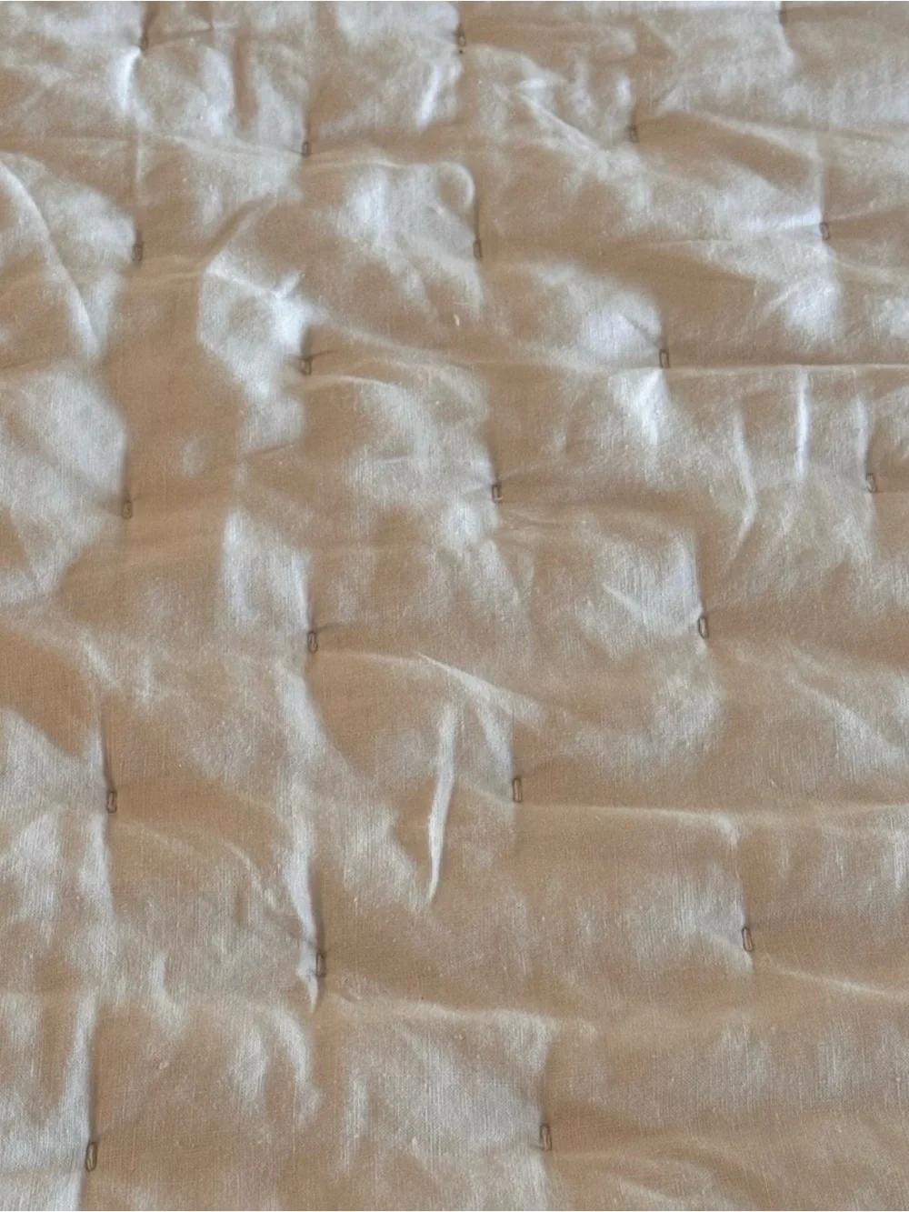 Quince European Linen Dream Quilt Set | Queen | Sand‎ | Includes Shams